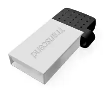 USB-флешка Transcend JetFlash 380S 64ГБ, серебристый