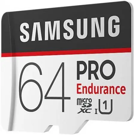 Card de memorie flash Samsung PRO Endurance MicroSD Class10 A1 UHS-I, 64GB