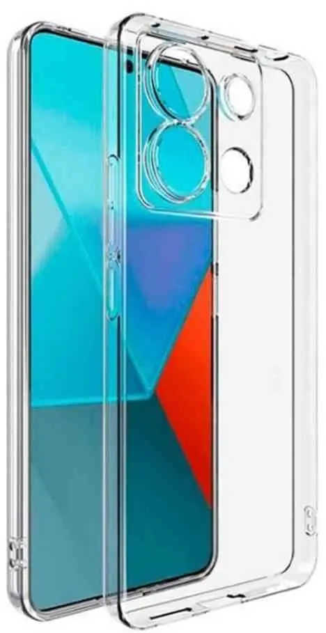 Чехол WOO Soft TPU Redmi Note 13 4G Clear (WOOCSCXRN13CL), прозрачный