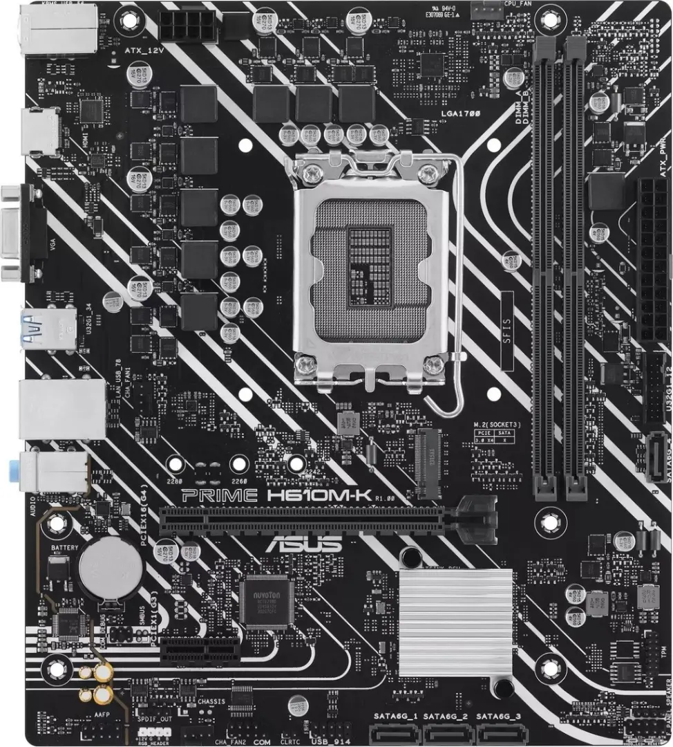 Placă de bază Asus Prime H610M-K