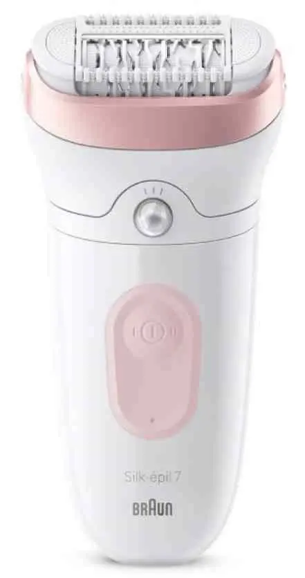 Epilator Braun SE7000, alb/roz