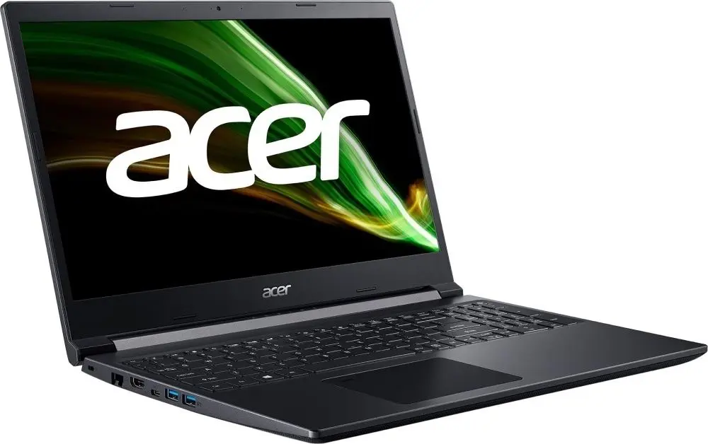 Laptop Acer Aspire A715-42G (15.6"/FHD/Ryzen 5 5500U/8GB/512GB/GeForce GTX 1650 4GB GDDR6), negru