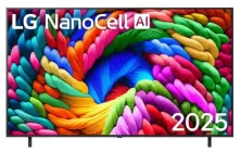 Телевизор LG 75NANO90A6B, черный
