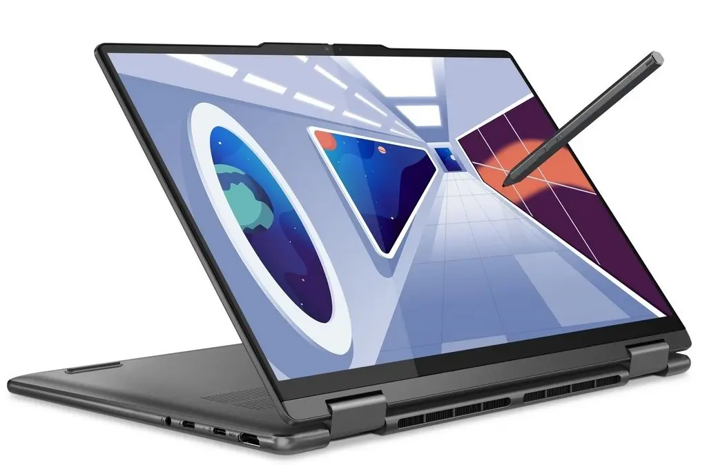 Ноутбук Lenovo Yoga 7 14ARP8 (14"/2.8K/Ryzen 7 7735U/16GB/1TB/AMD Radeon/Win 11), серый на tehnoparc.md Ноутбук Lenovo Yoga 7 14ARP8 (14"/2.8K/Ryzen 7 7735U/16GB/1TB/AMD Radeon/Win 11), серый