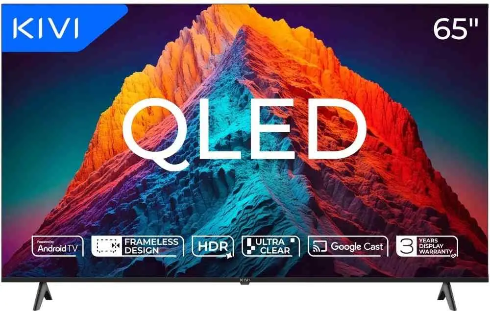Телевизор Kivi 65U770QB, черный