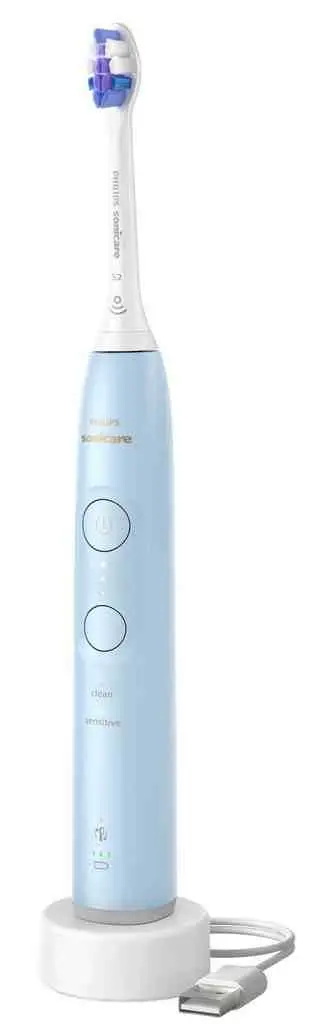 Электрическая зубная щетка Philips HX7406/01, голубой
