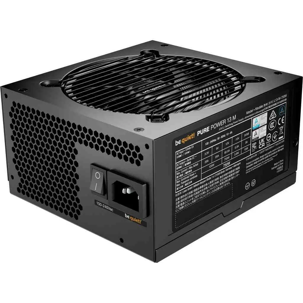 Блок питания Be quiet! Pure Power 13 M 750W Gold