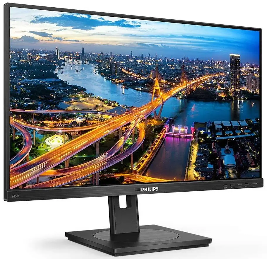Монитор Philips 245B1, черный