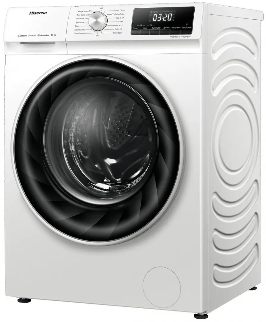 Maşină de spălat rufe Hisense WFQY7014EVJM, alb