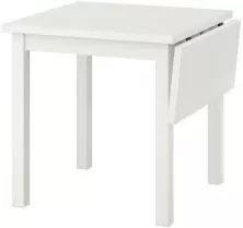 Стол IKEA Nordviken 74/104x74см, белый