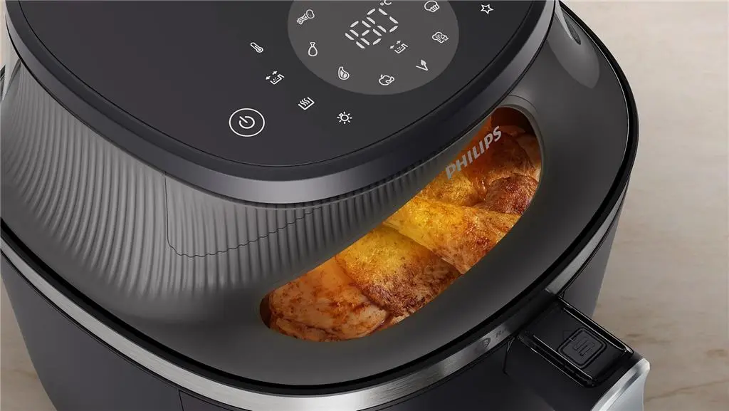 Аэрогриль Philips NA322/00, черный, черный на tehnoparc.md Аэрогриль Philips NA322/00, черный, черный