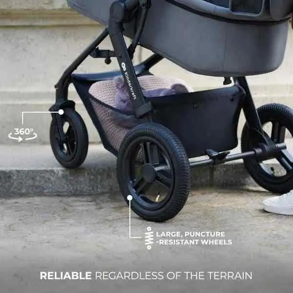 Cărucior KinderKraft Moov 3in1 Pure Air, negru pe tehnoparc.md Cărucior KinderKraft Moov 3in1 Pure Air, negru