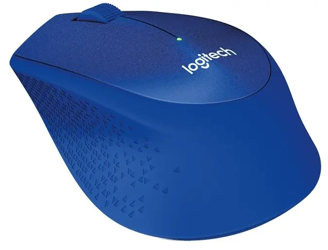Mouse Logitech M330 Silent Plus, albastru