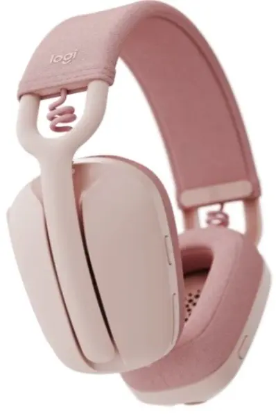 Căşti Logitech Zone Vibe 100, roz