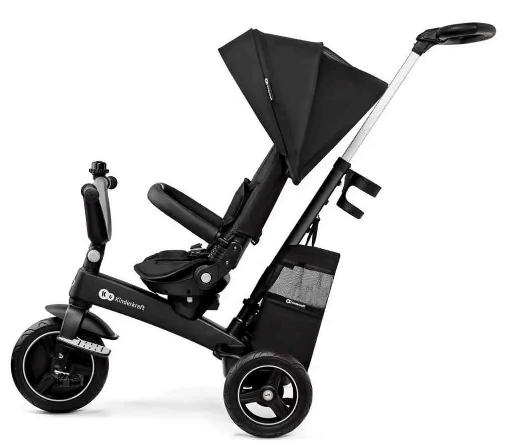 Детский велосипед KinderKraft Easytwist, черный