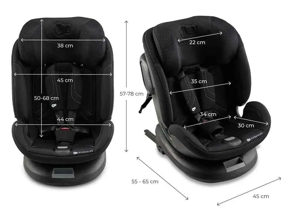Детское автокресло KinderKraft Xpedition 3 i-Size, черный