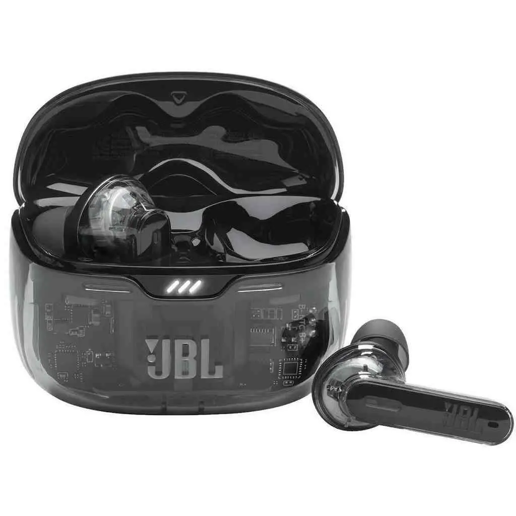 Căşti JBL Tune Beam Ghost, negru