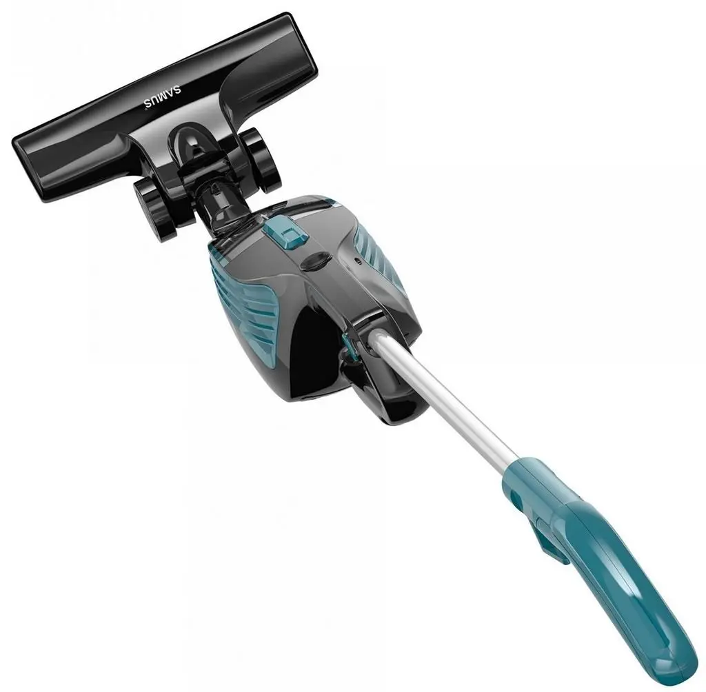 Aspirator vertical Samus Stickletto Clean Pro, negru/turcoaz
