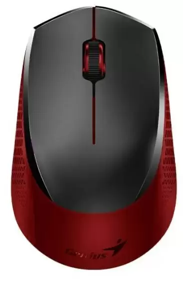 Mouse Genius NX-8000S, negru/roșu