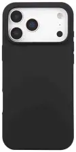 Husă de protecție WOO Liquid Silicone iPhone 17 Pro (WOOLSCMIP17PBK), negru