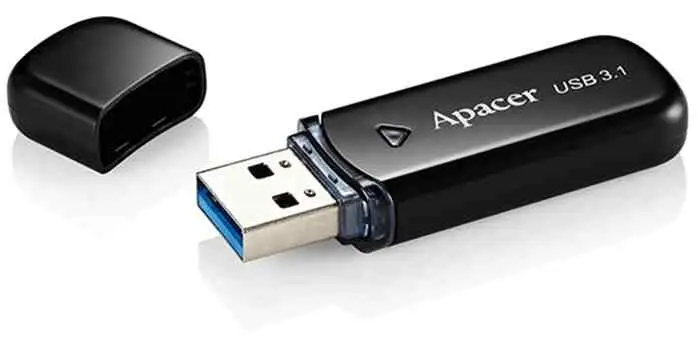 USB-флешка Apacer AH355, 128GB, черный на tehnoparc.md USB-флешка Apacer AH355, 128GB, черный