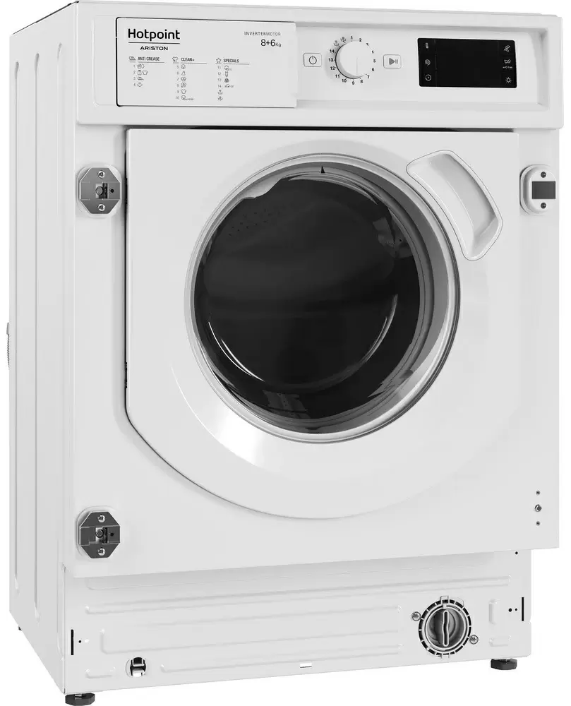 Mașină de spălat rufe încorporabilă Whirlpool BI WDHG 861484 EU, alb