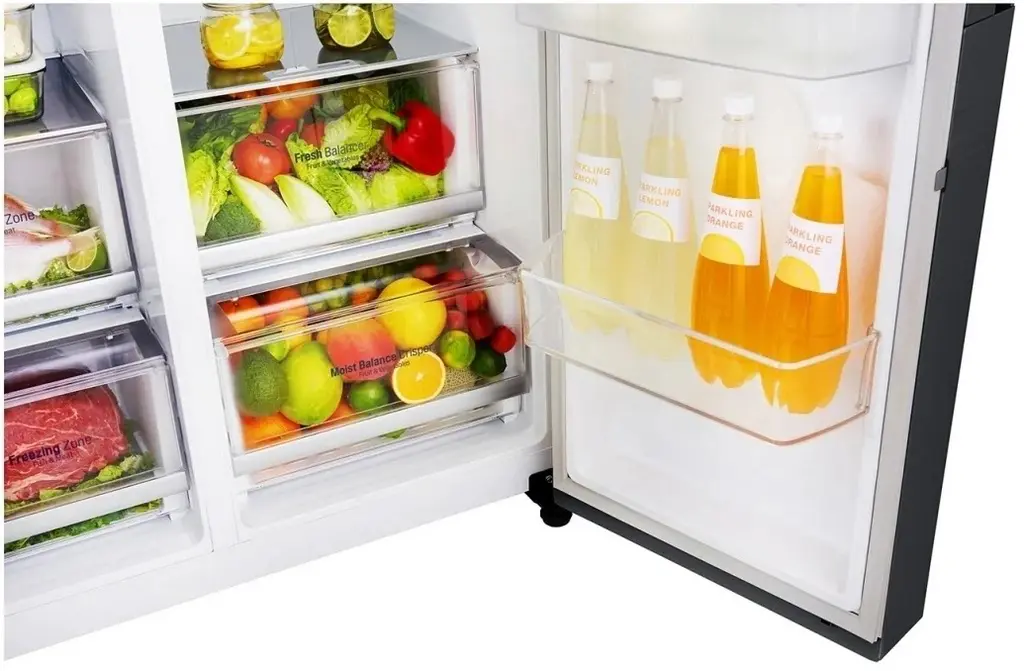 Frigider LG GC-Q247CBDC, negru