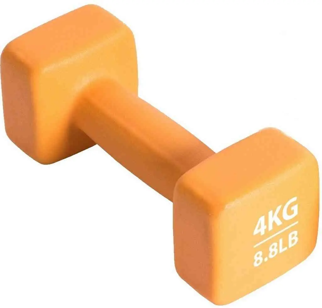 Гантель Pure Neopren Dumbbell Set 2x4kg, оранжевый