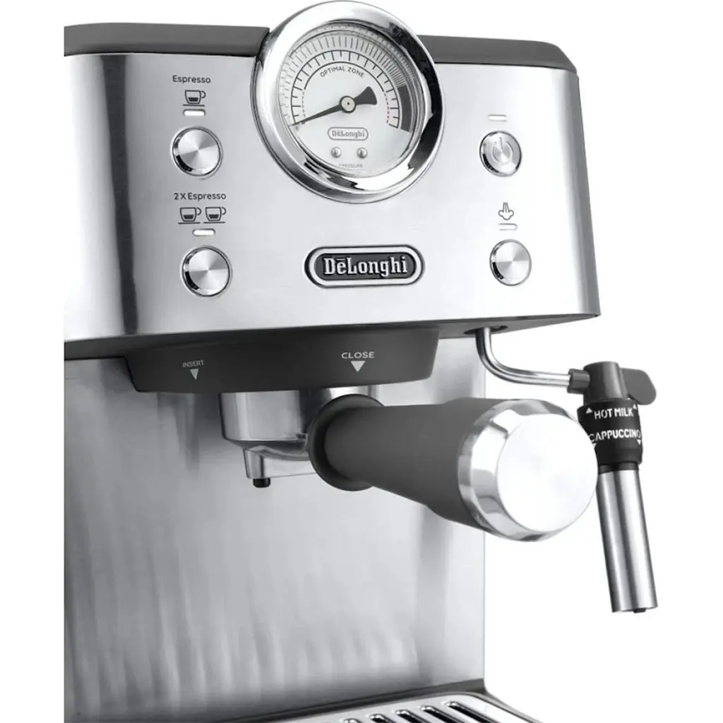 Электрокофеварка Delonghi EM450.M, серебристый