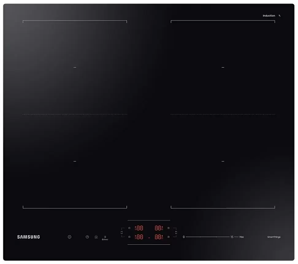 Индукционная панель Samsung NZ64B5066FK/WT, черный