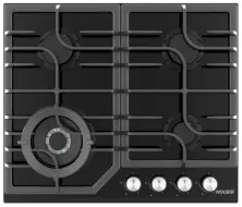 Газовая панель Wolser WL-F 6402 GT IC, черный