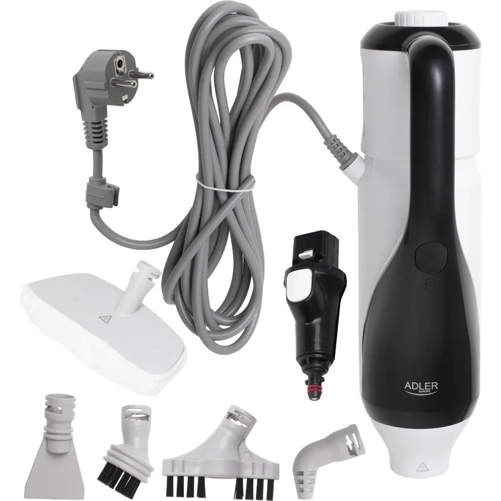 Mop cu aburi Adler AD-7072, negru