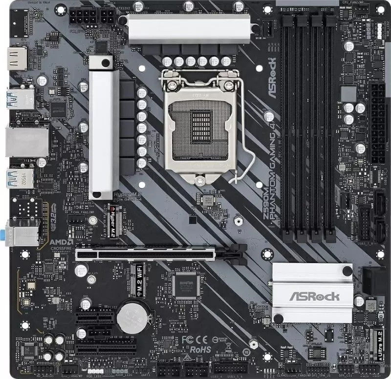 Placă de bază ASrock Z590M Phantom Gaming 4