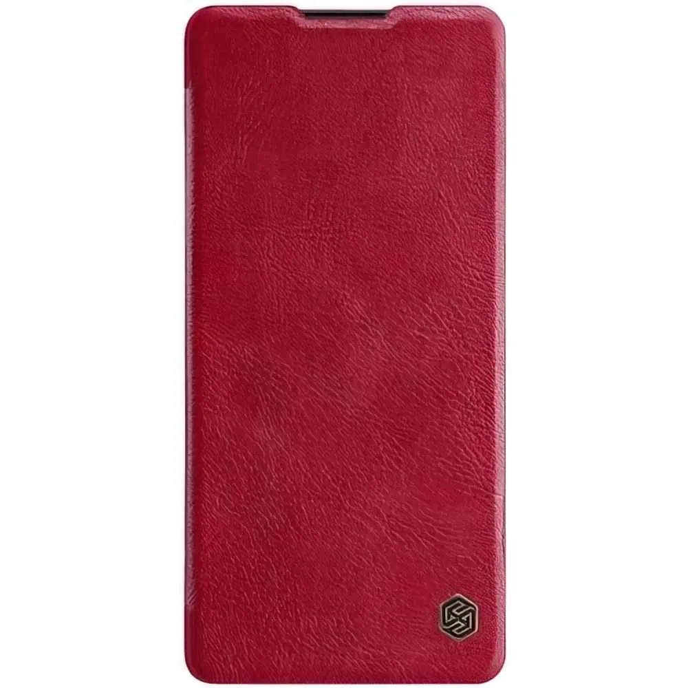 Husă de protecție Nillkin Galaxy A12 Qin LC, roșu