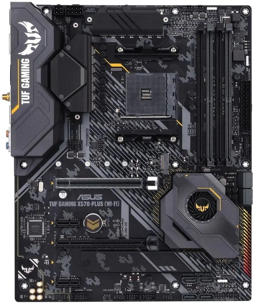 Материнская плата Asus TUF Gaming X570-PLUS Wi-Fi на tehnoparc.md Материнская плата Asus TUF Gaming X570-PLUS Wi-Fi