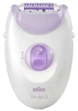 Эпилятор Braun SE3000, белый/розовый