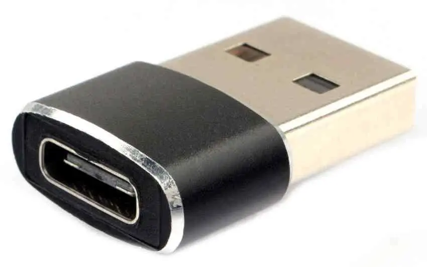 Переходник Cablexpert A-USB2-AMCF-02, черный
