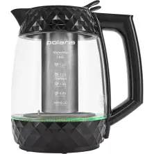 Электрочайник Polaris PWK1823CGLD WIFI, черный, черный на tehnoparc.md Электрочайник Polaris PWK1823CGLD WIFI, черный, черный