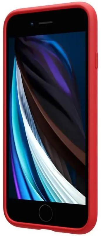 Husă de protecție Nillkin Apple iPhone 7/8/SE 2020 Flex Pure, roșu pe tehnoparc.md Husă de protecție Nillkin Apple iPhone 7/8/SE 2020 Flex Pure, roșu
