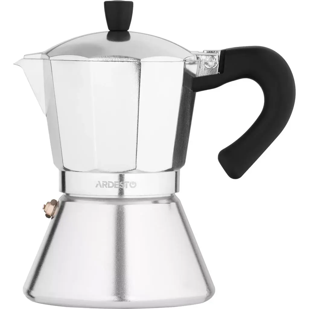Кофеварка гейзерная Ardesto AR0809AI, нержавеющая сталь
