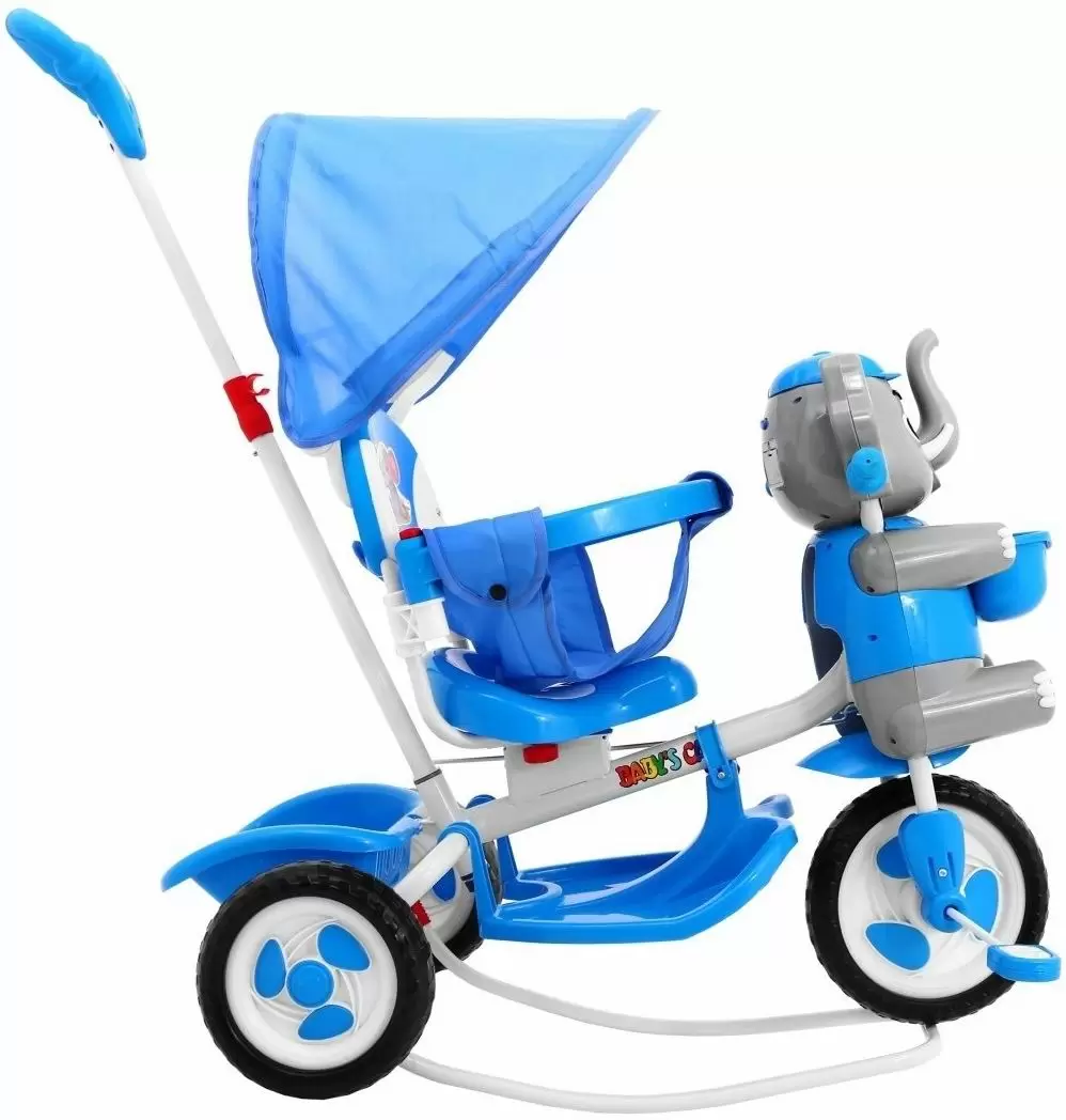 Bicicletă pentru copii SporTrike Happy Elephant, albastru