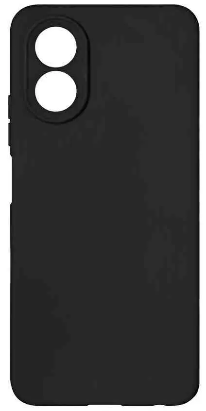 Чехол Helmet Case Liquid Silicone Oppo A38 (HMTCLSOPA38BK), черный