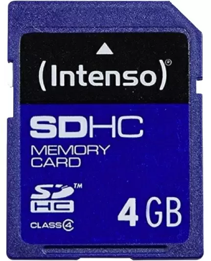 Карта памяти Intenso MicroSD Class 4, 4ГБ
