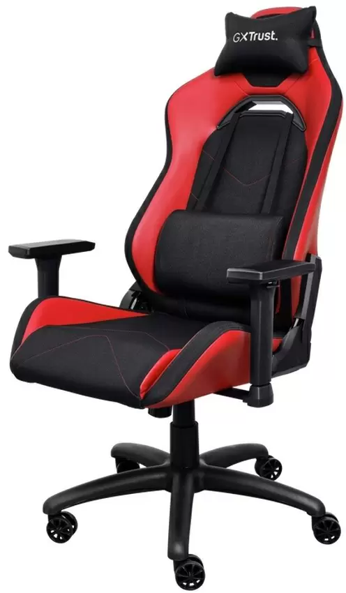 Геймерское кресло Trust GXT 714R Ruya, черный/красный