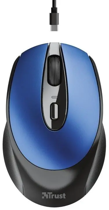Mouse Trust Zaya, albastru