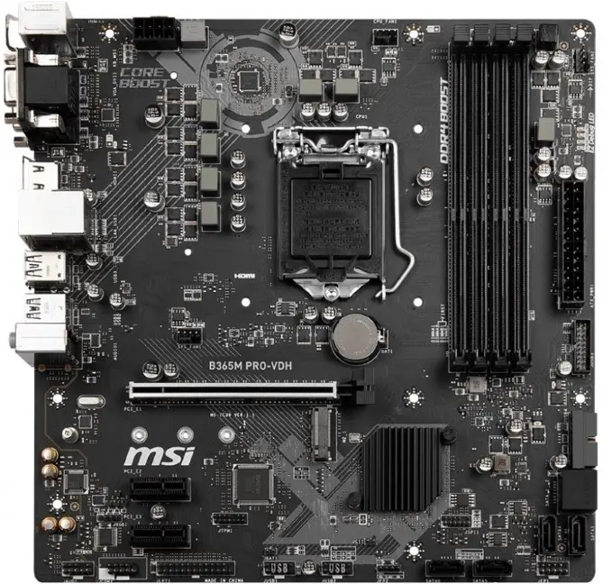 Placă de bază MSI B365M Pro-VDH