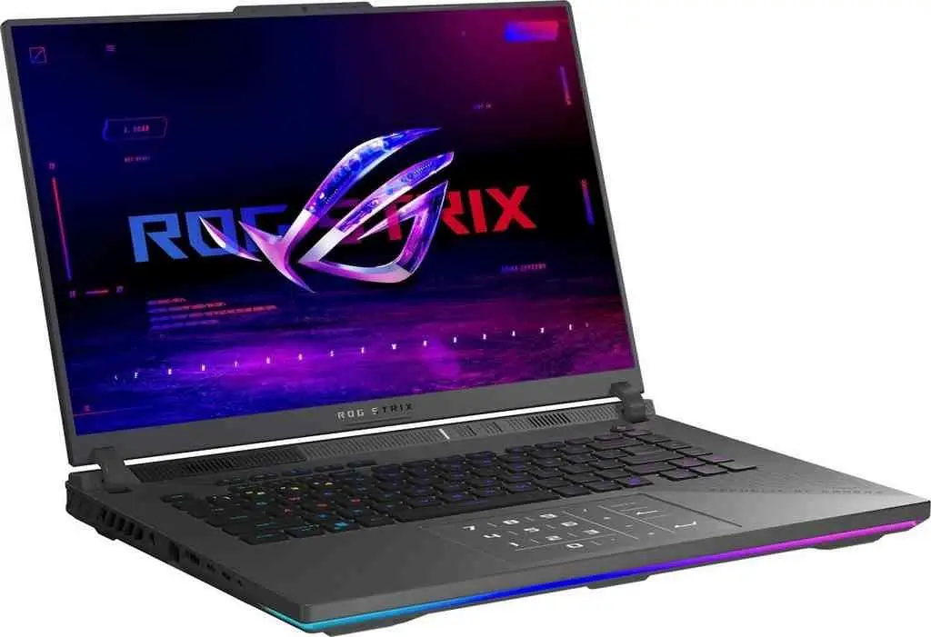 Ноутбук Asus ROG Strix G16 G614FP (16.0"/2.5K/Ryzen 9 9955HX/32GB/1TB/GeForce RTX 5070 8GB), серый