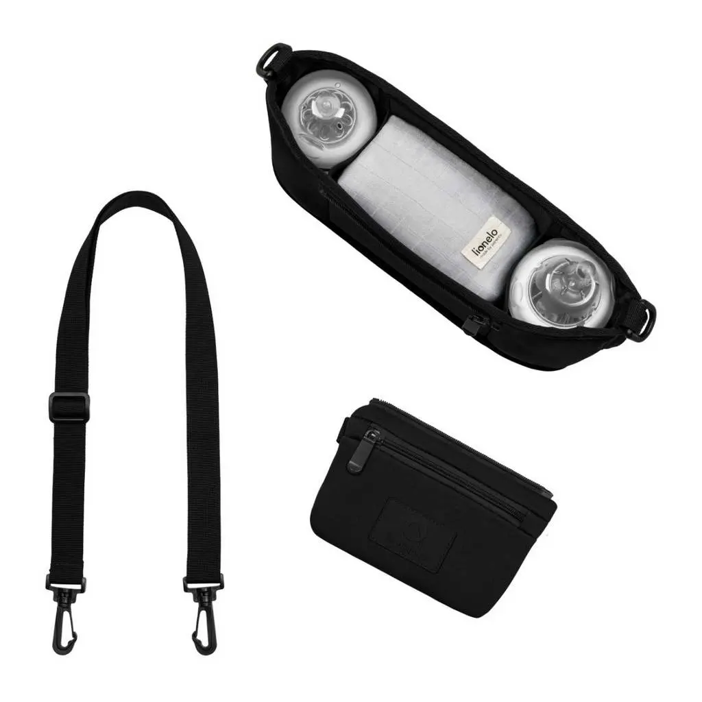 Geantă pentru mame Lionelo Little Cube, negru