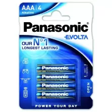 Baterie Panasonic Evolta AAA, 4buc