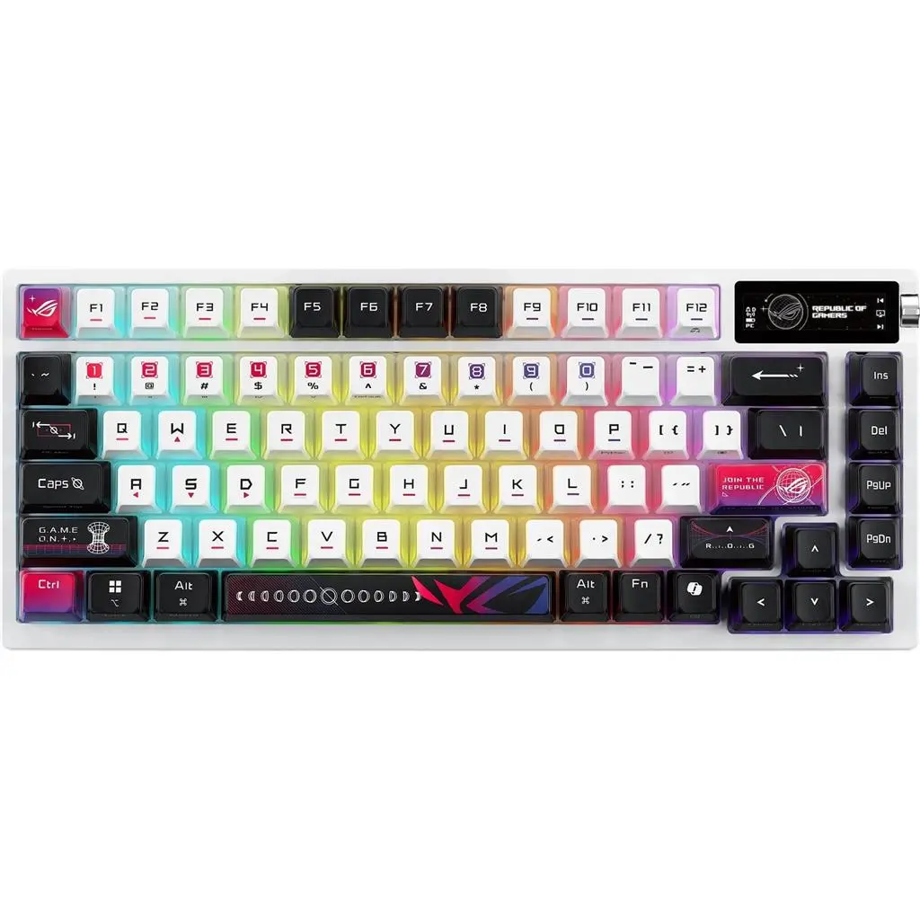 Клавиатура Asus ROG Azoth X Black, черный на tehnoparc.md Клавиатура Asus ROG Azoth X Black, черный